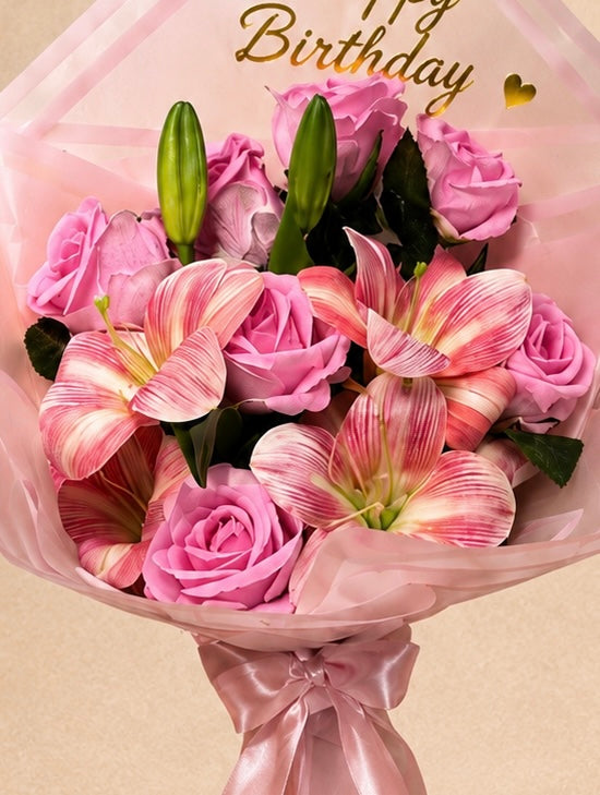 Pretty Pink (Lily and Rose)
