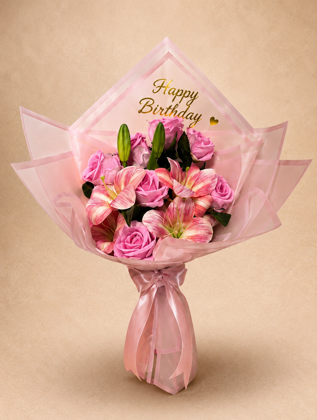 Pretty Pink (Lily and Rose)