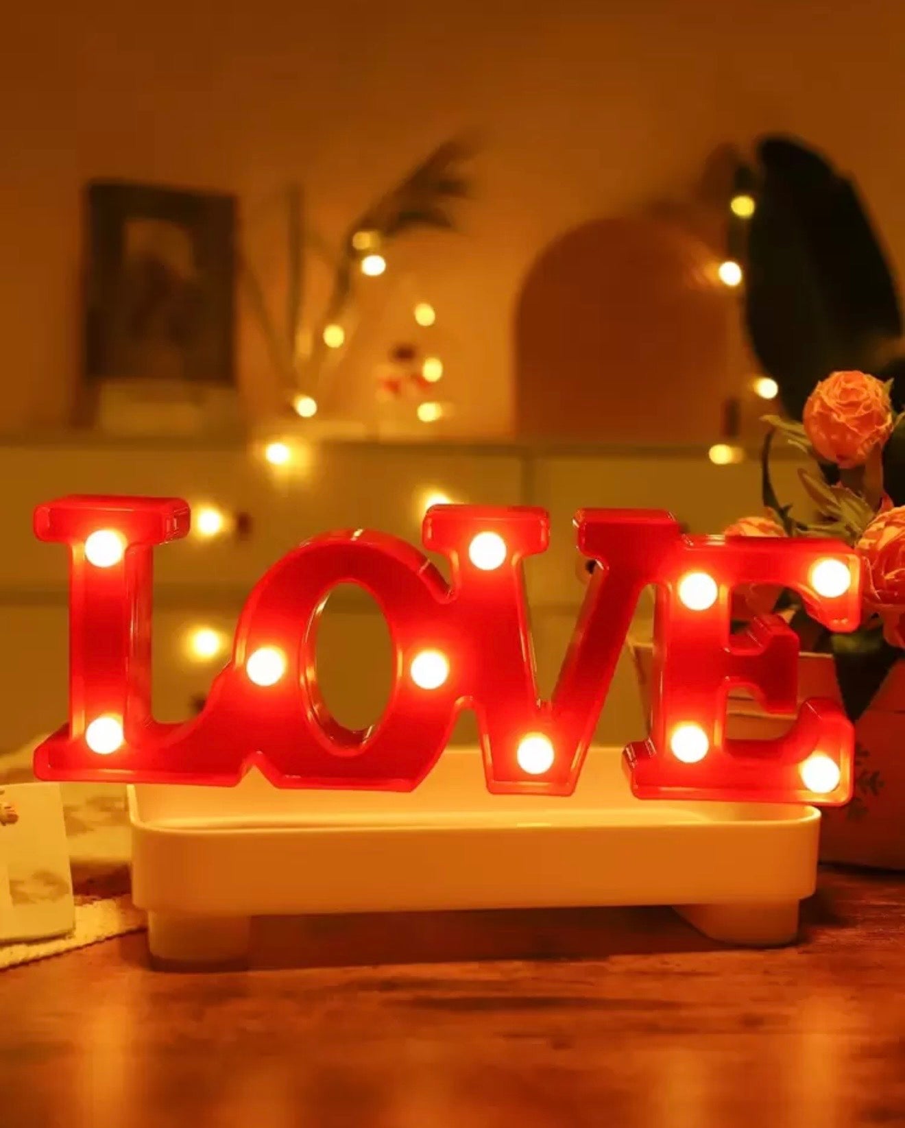 LOVE sign decor light