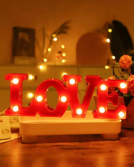 LOVE sign decor light