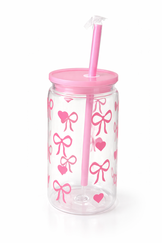 Pink Bow Bliss Tumbler🎀